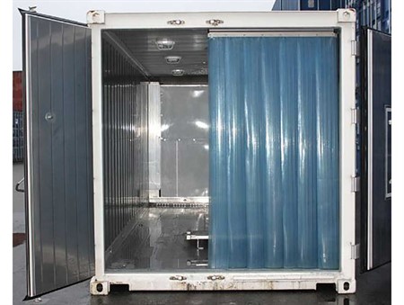 Pallplats, fryscontainer