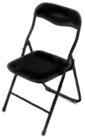 Stol Klapp, svart